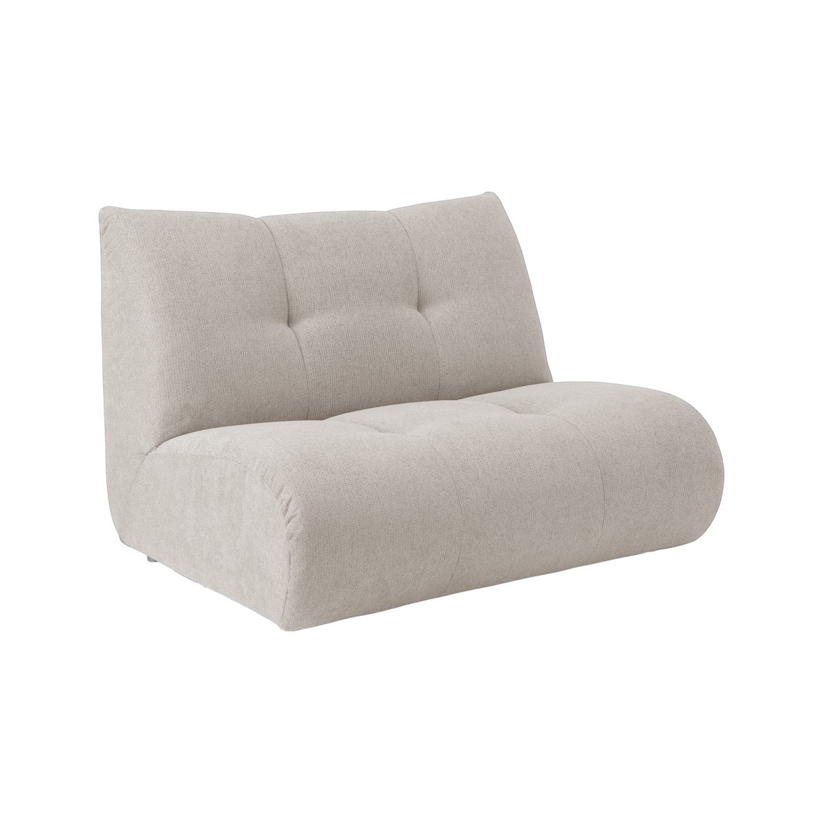 Grande chauffeuse pour canapé modulable tissu Benny