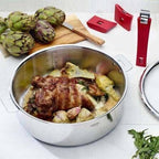 Casserole inox Mutine amovible - 18 cm