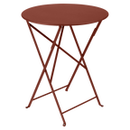 Table Ronde Pliante Ø60 cm Bistro en Acier