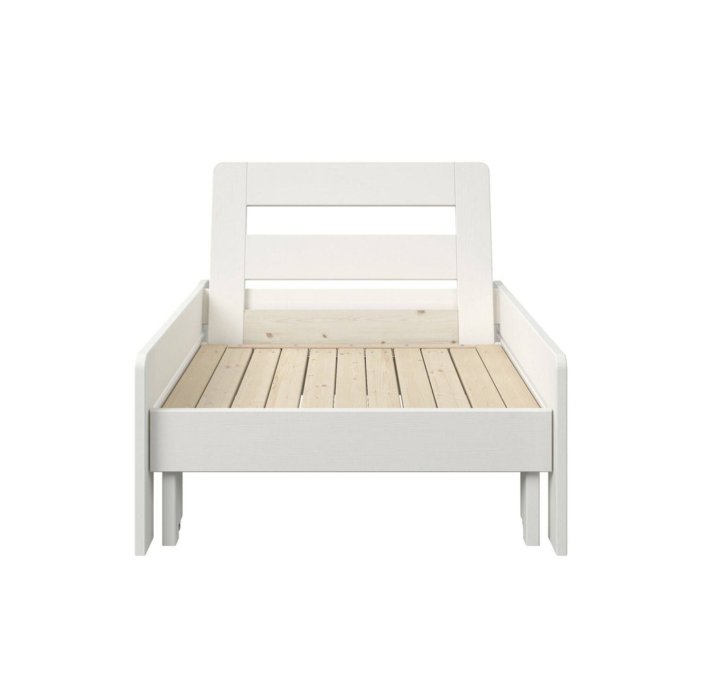 Lit mezzanine + fauteuil convertible en bois massif Tim