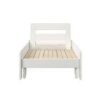 Lit mezzanine + fauteuil convertible en bois massif Tim