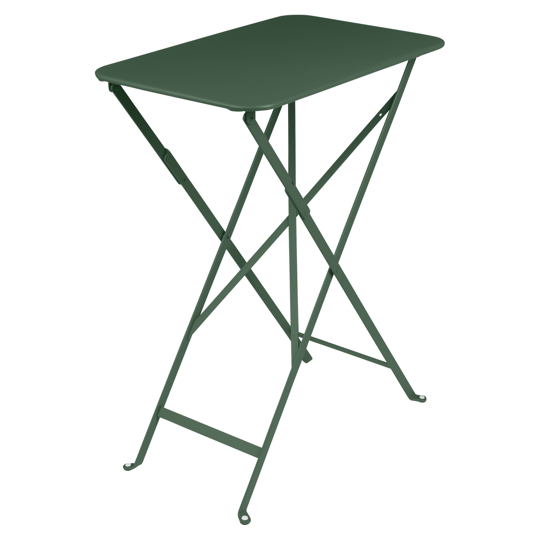 Table Rectangulaire Pliante 57 x 37 cm Bistro en Acier