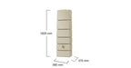 Récupérateur d'eau cuve murale 350L, Slim Sable