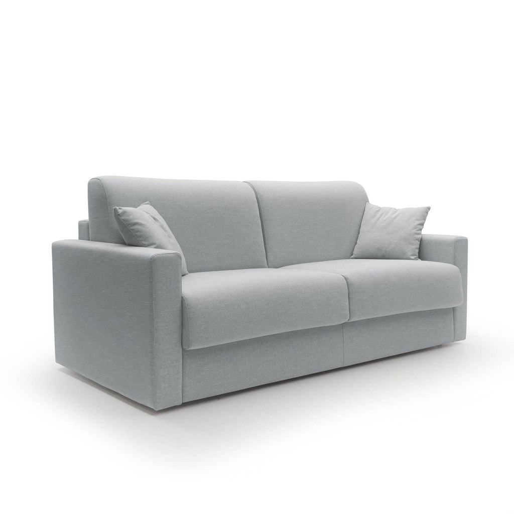 Canapé convertible tissu recyclé déhoussable Aubin
