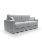 Canapé convertible tissu recyclé déhoussable Aubin