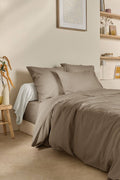Drap housse coton lin Valentine