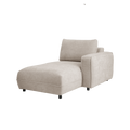 Méridienne pour canapé modulable tissu Solenn
