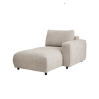 Méridienne pour canapé modulable tissu Solenn