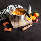Casserole inox Strate amovible - 12 cm