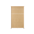 Vaisselier blanc et bois Apolline