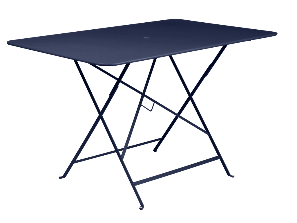 Table Rectangulaire Pliante 117 x 77 cm Bistro en Acier