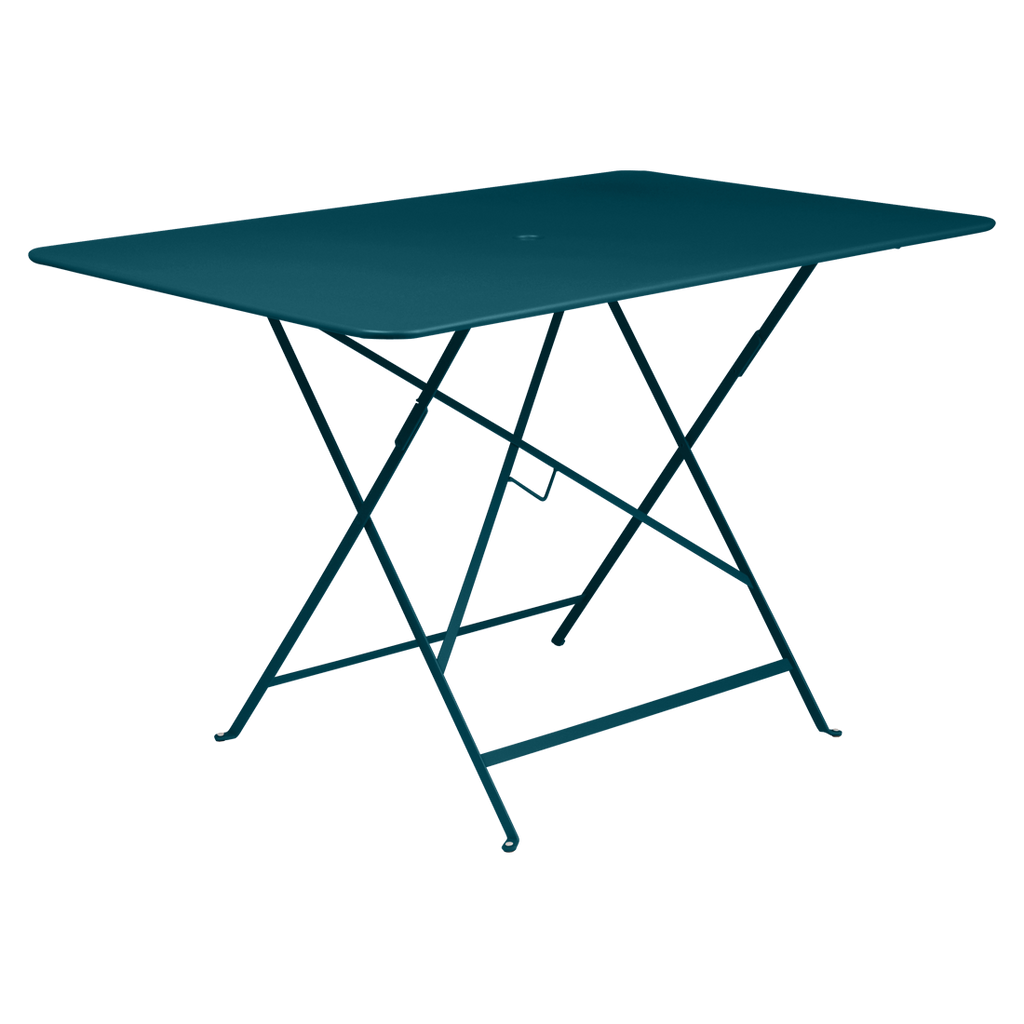 Table Rectangulaire Pliante 117 x 77 cm Bistro en Acier