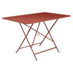 Table Rectangulaire Pliante 117 x 77 cm Bistro en Acier
