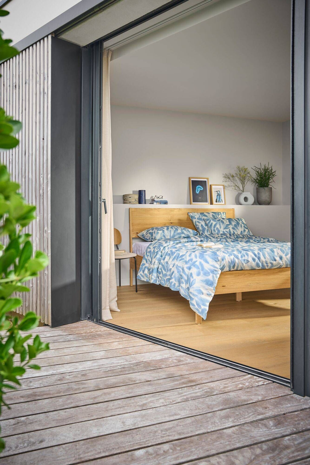 Parure de lit coton lin Plantain