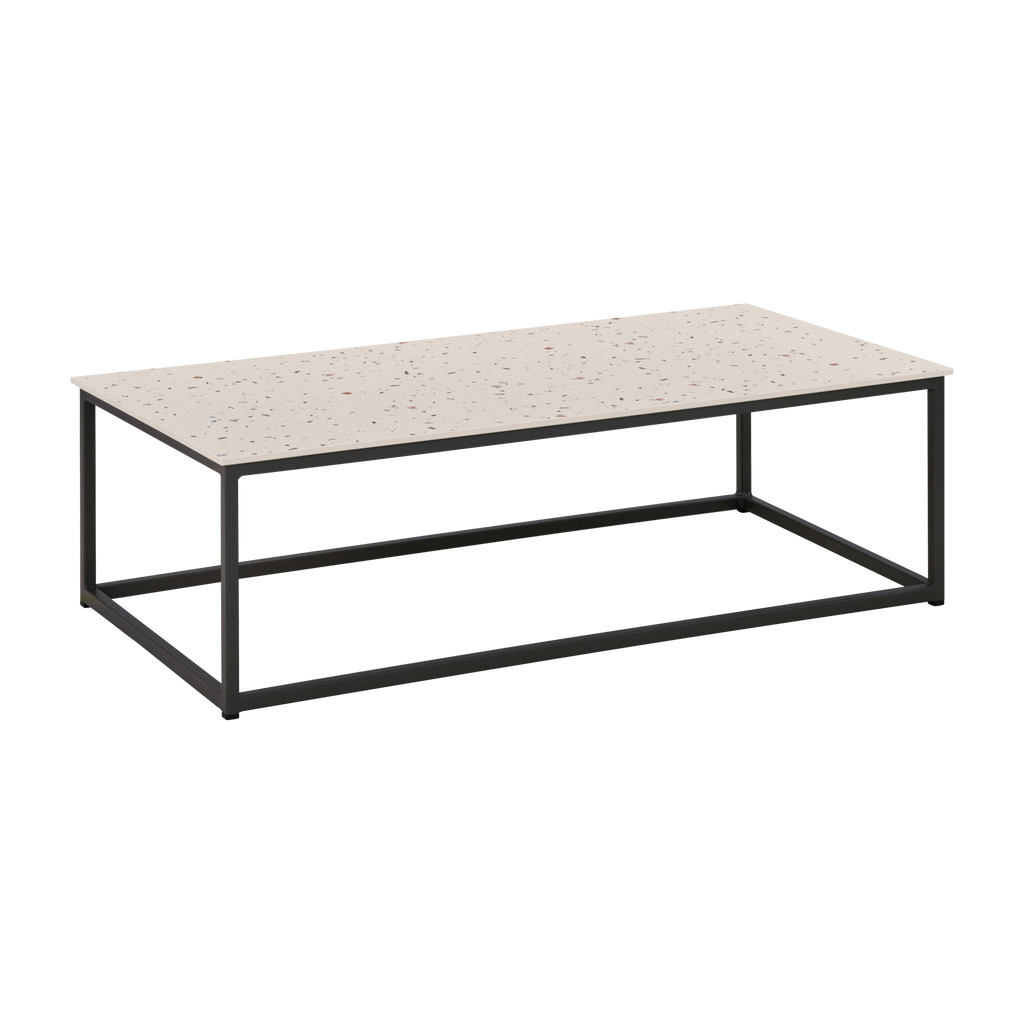 Table Basse 120 x 60 cm Ruben en Acier et HPL