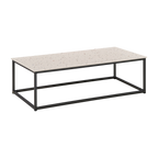 Table Basse 120 x 60 cm Ruben en Acier et HPL