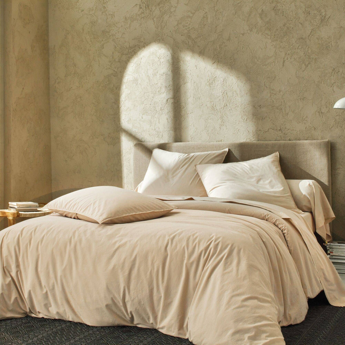 Housse de couette percale lavée Bohème