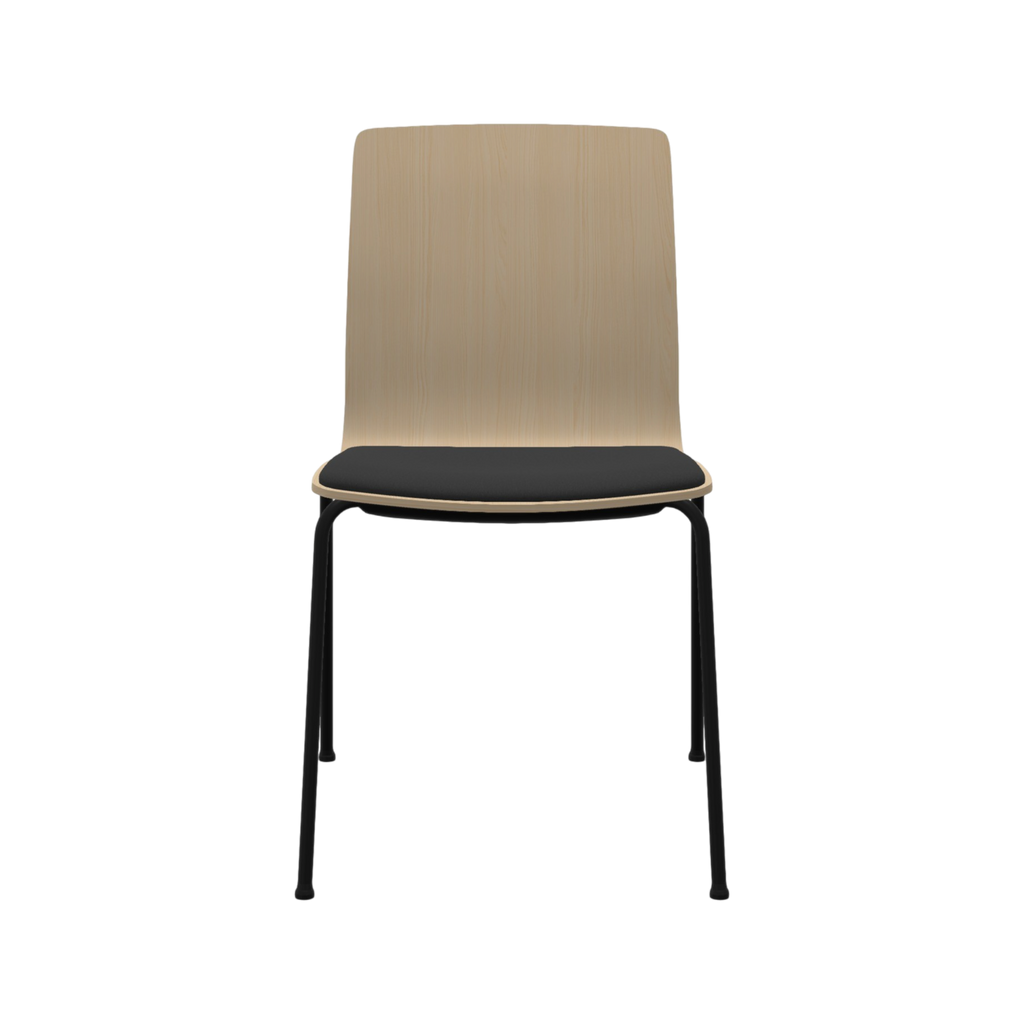 Chaise avec assise capitonnée Com K22H