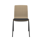 Chaise avec assise capitonnée Com K22H