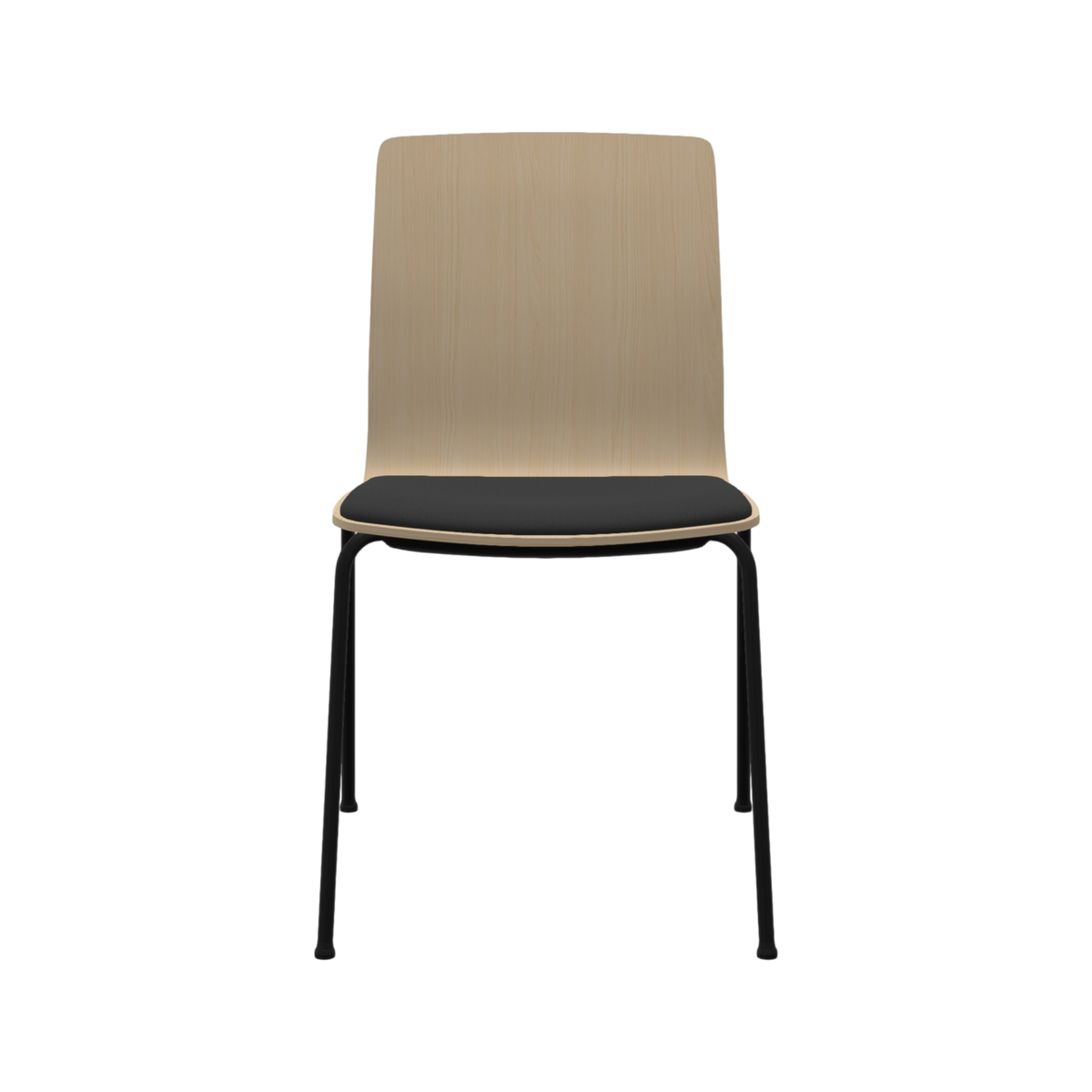 Chaise avec assise capitonnée Com K22H