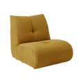 Module d'angle pour canapé modulable en tissu Benny
