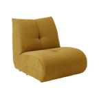 Module d'angle pour canapé modulable en tissu Benny