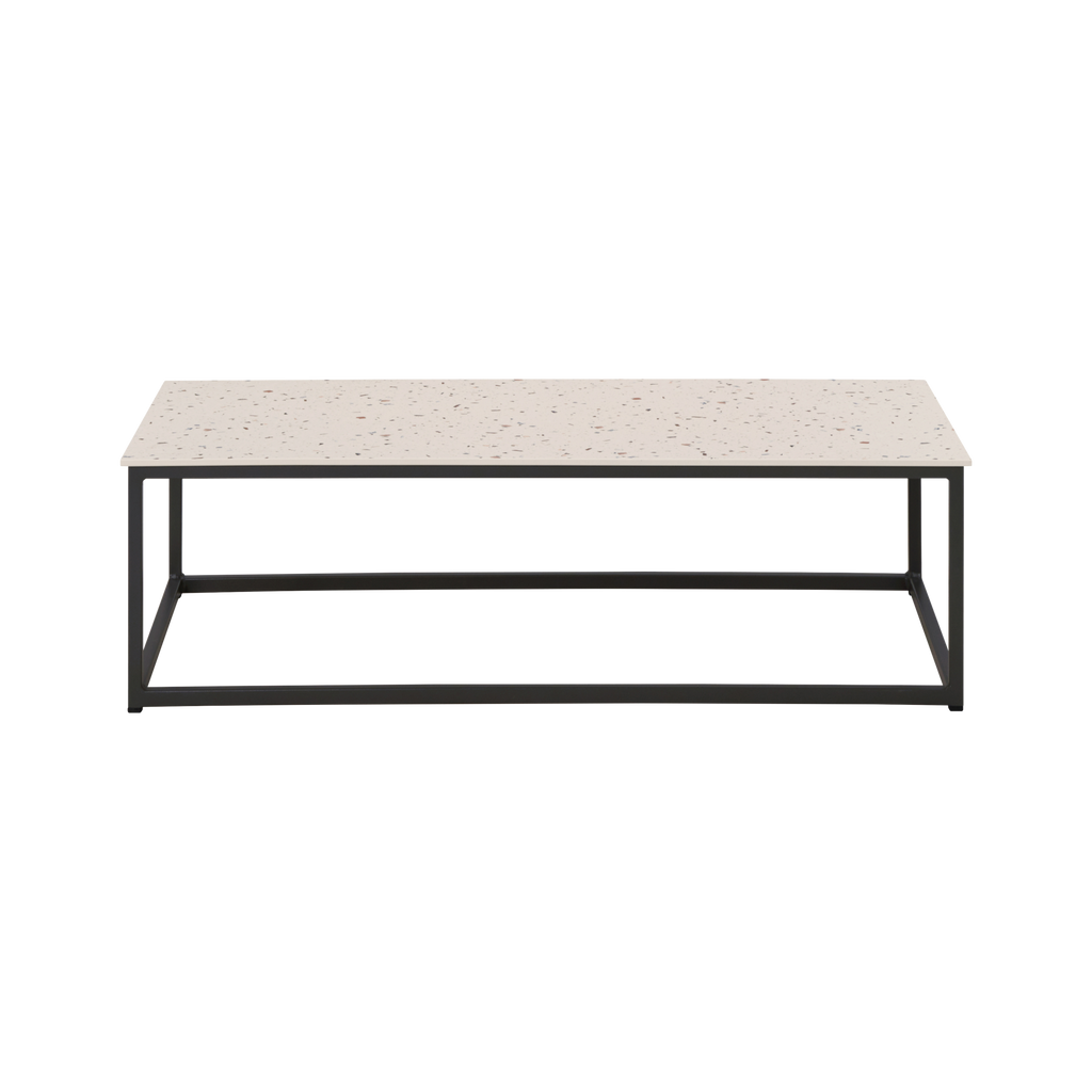 Table Basse 120 x 60 cm Ruben en Acier et HPL