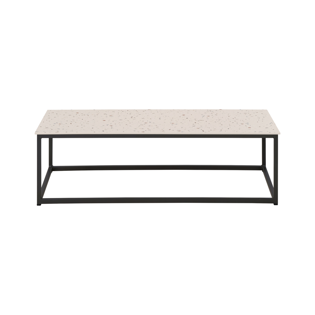 Table Basse 120 x 60 cm Ruben en Acier et HPL