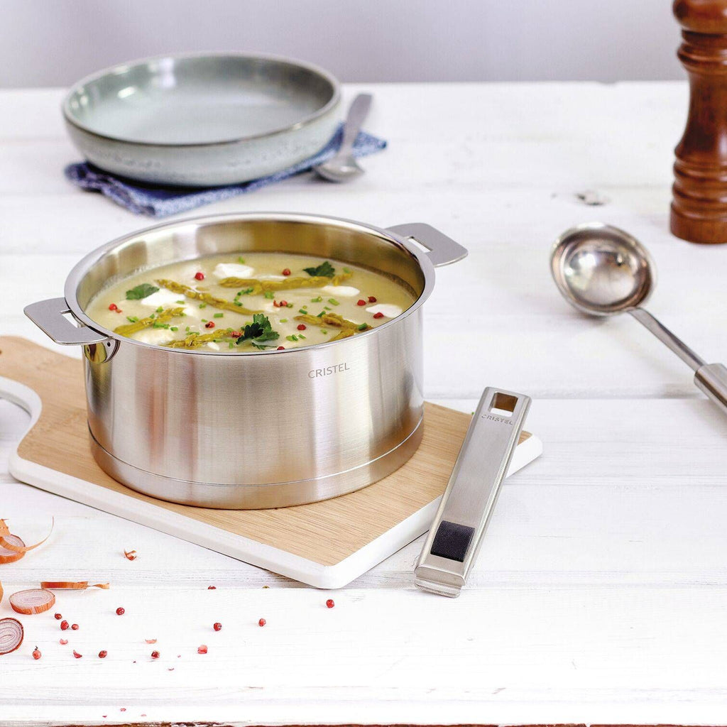 Casserole inox Strate amovible - 12 cm