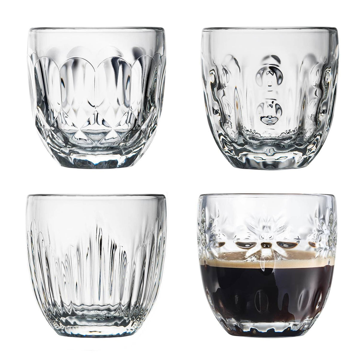 Set de 4 expressos Troquet assortis