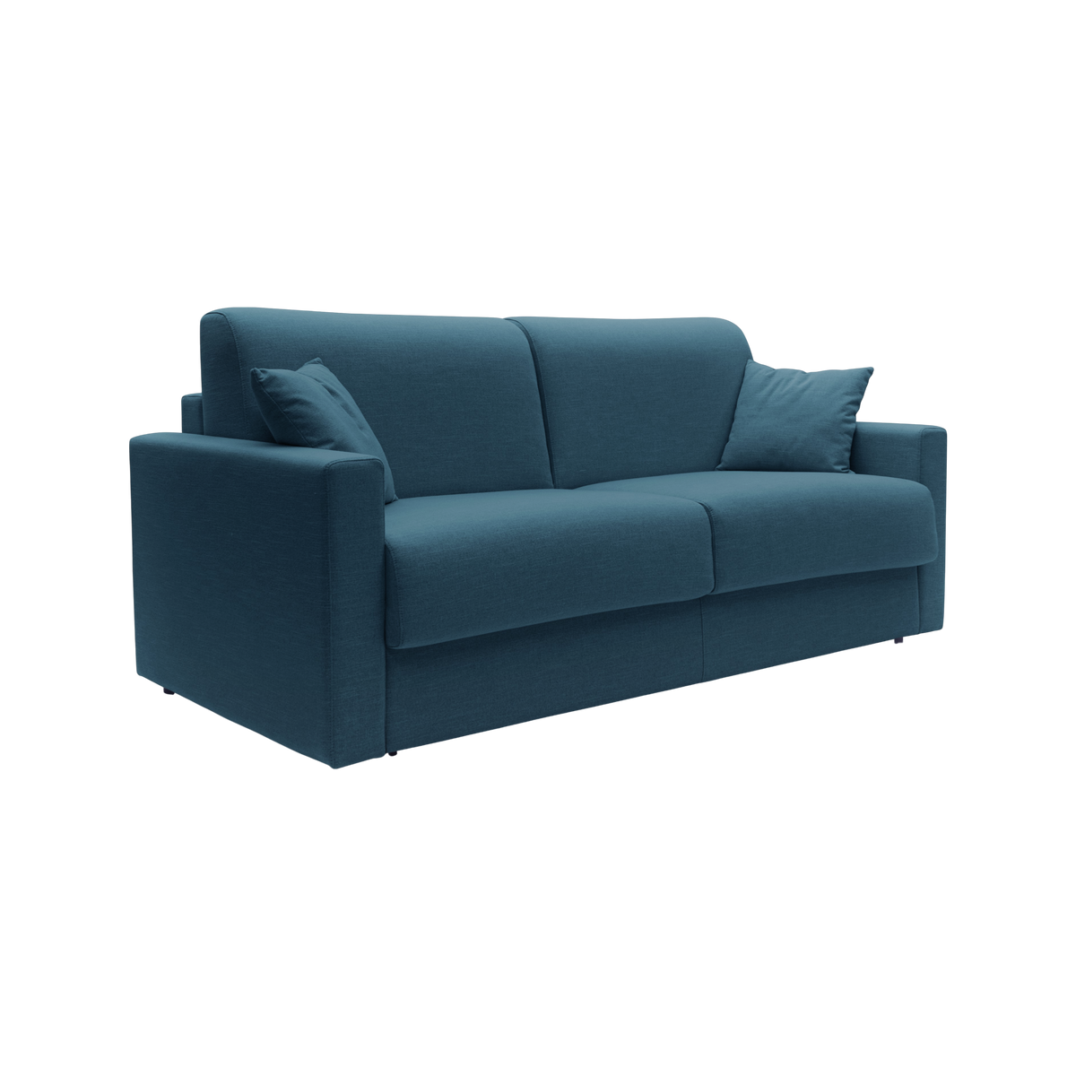 Canapé convertible tissu recyclé déhoussable Aubin