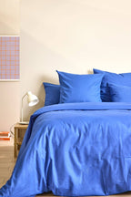 Drap plat coton lin Valentine