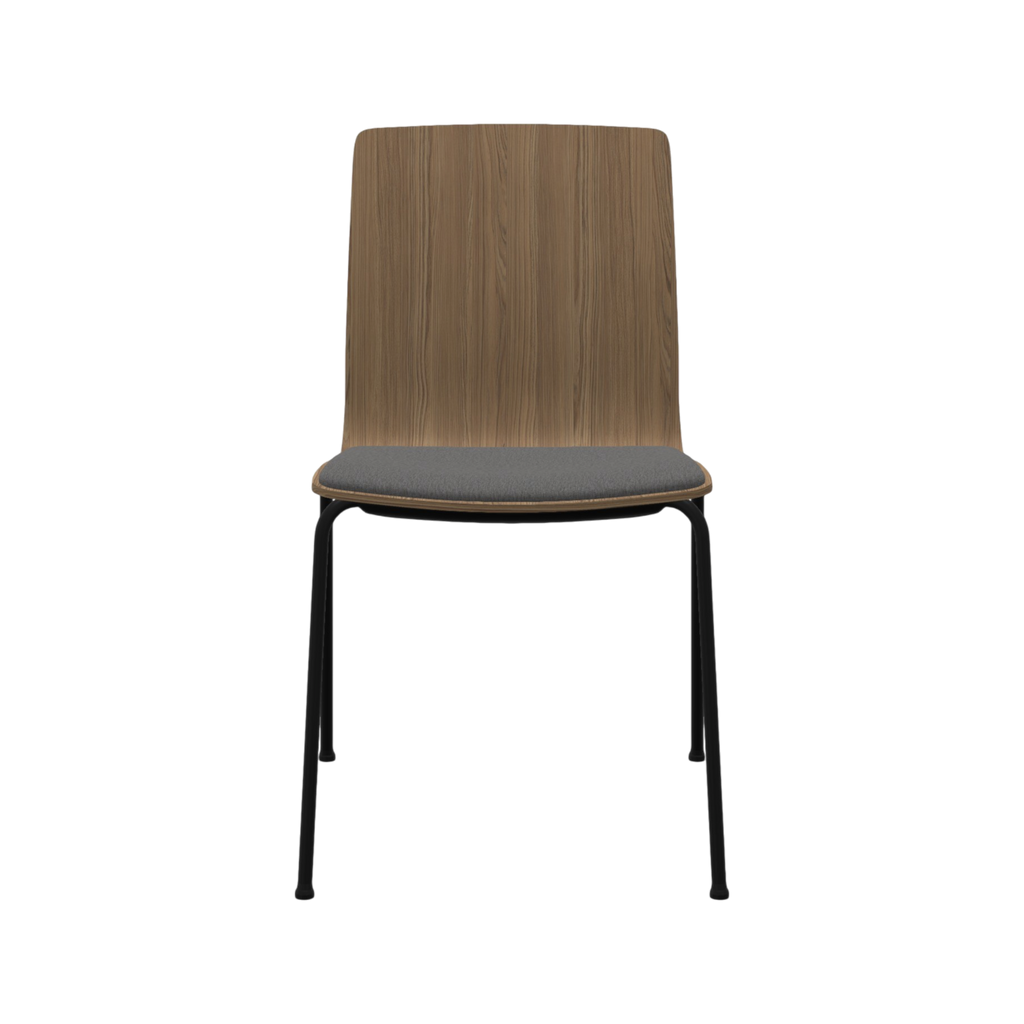 Chaise avec assise capitonnée Com K22H