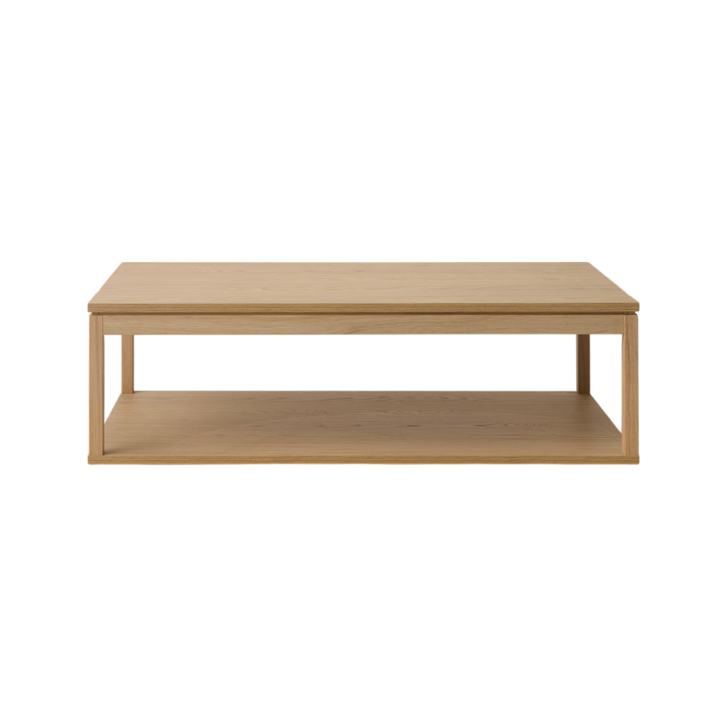 Table basse décor bois Simon