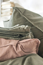 Drap housse percale lavée Bohème