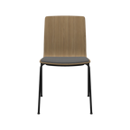 Chaise avec assise capitonnée Com K22H