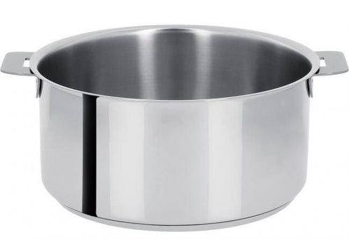 Casserole inox Mutine amovible - 18 cm