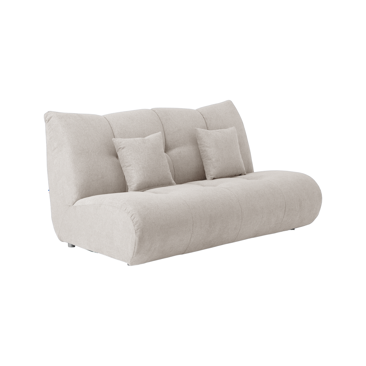 Grande chauffeuse pour canapé modulable tissu Benny