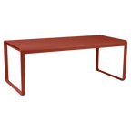 Table Rectangulaire 196 x 90 cm Bellevie en Aluminium
