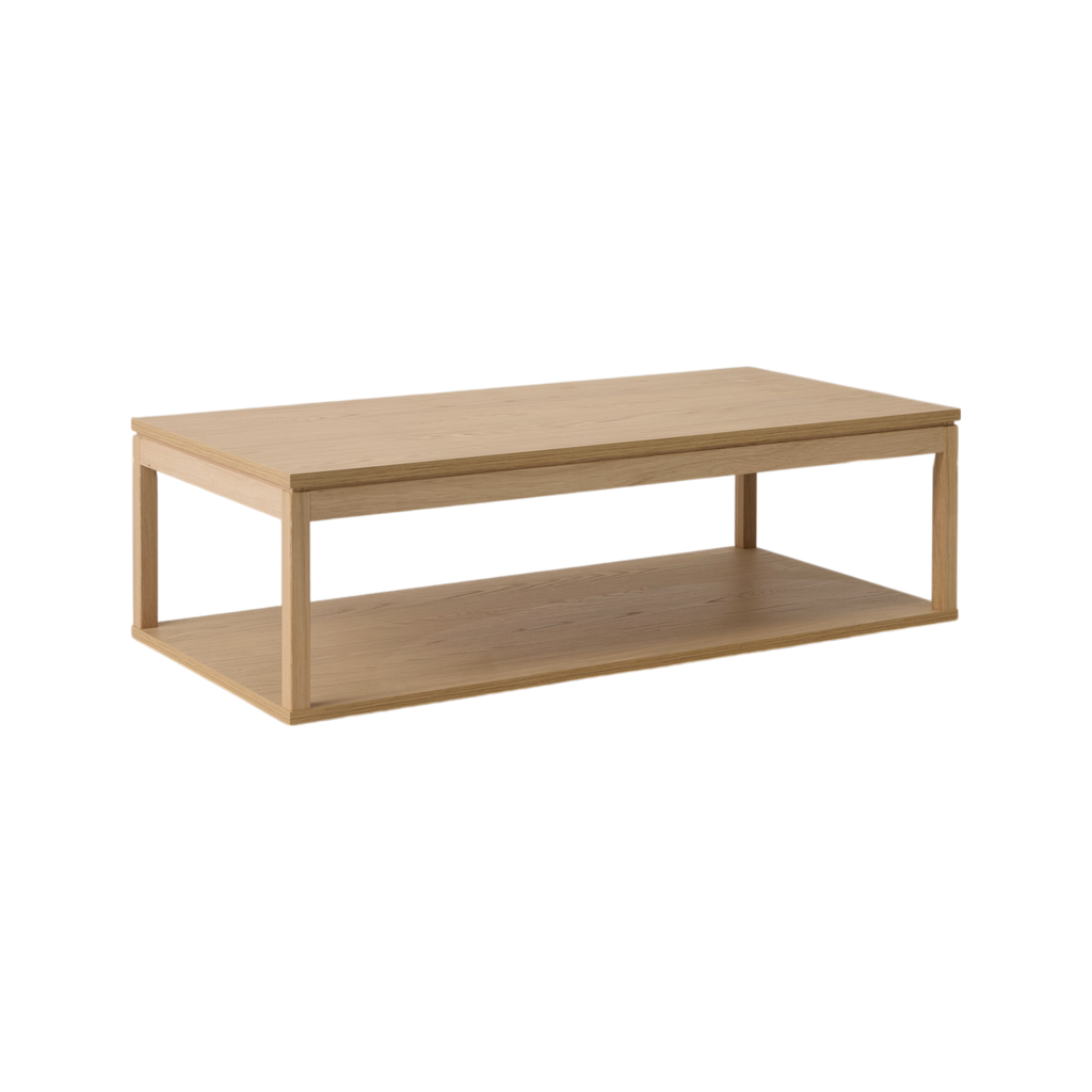 Table basse décor bois Simon
