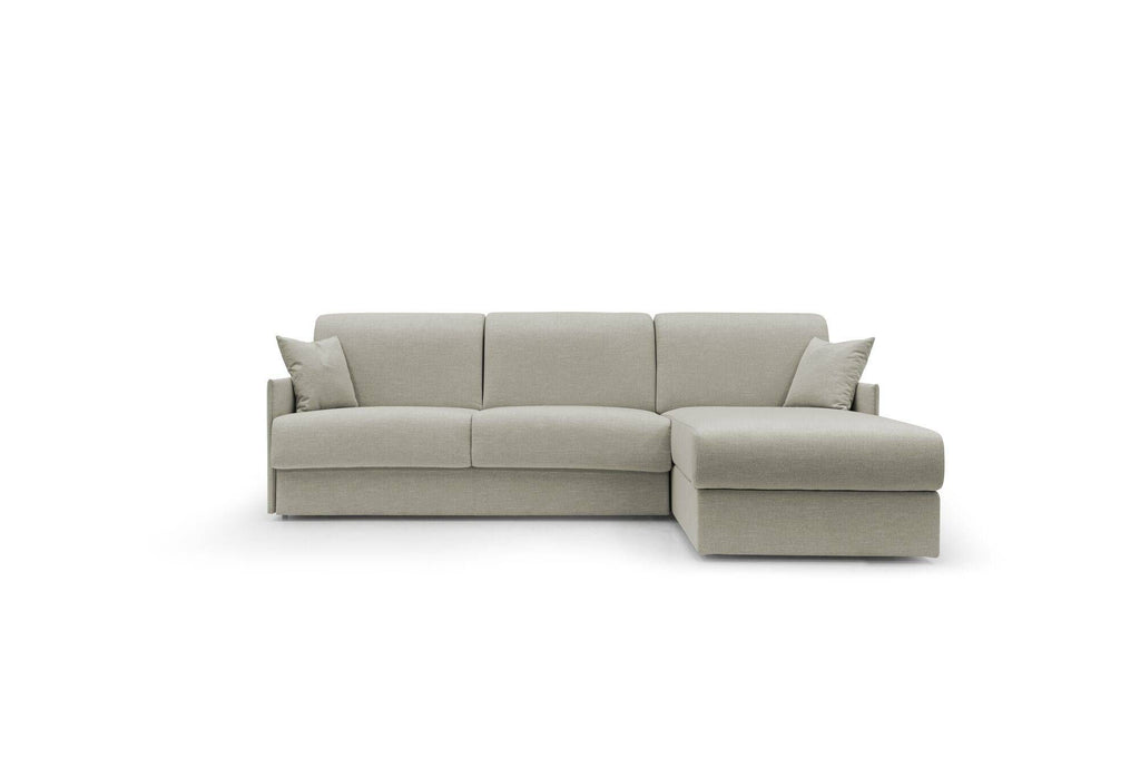 Canapé d'angle réversible tissu recyclé déhoussable Arthur