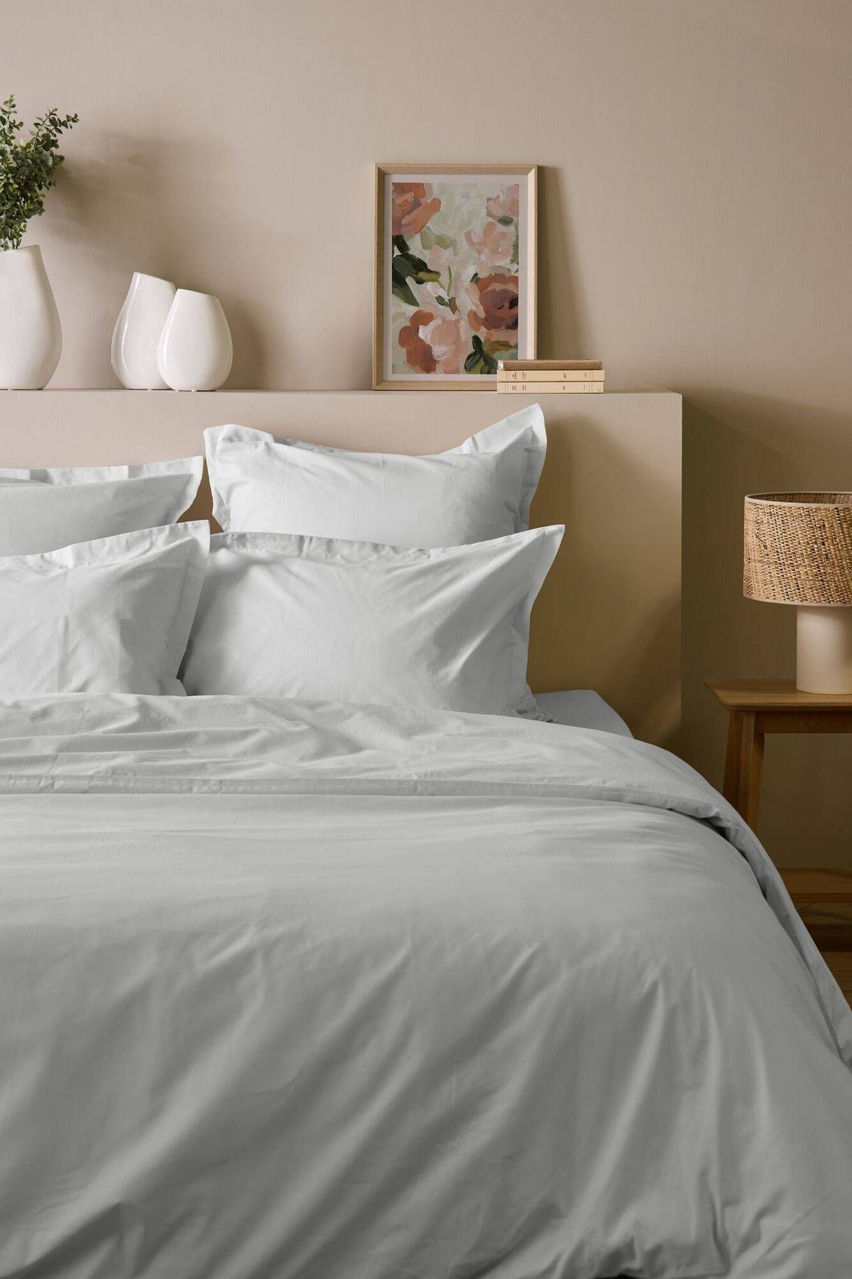 Drap housse grand bonnet 40 cm coton bio Fil & Sens