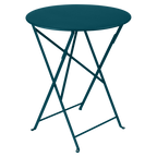 Table Ronde Pliante Ø60 cm Bistro en Acier