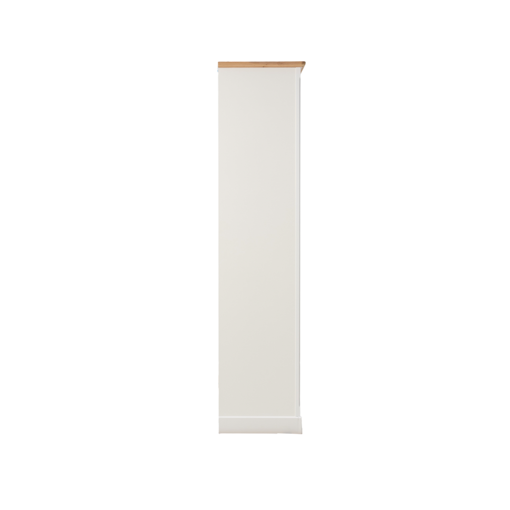 Vaisselier blanc et bois Apolline