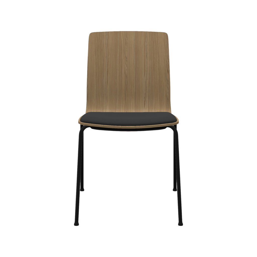 Chaise avec assise capitonnée Com K22H