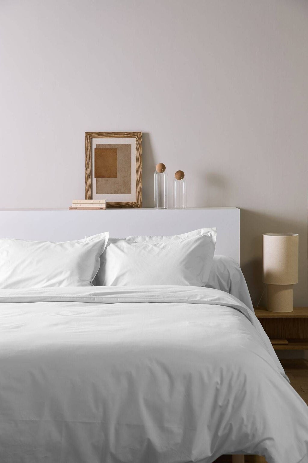 Housse de couette percale bio Elise
