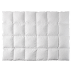 Surmatelas 90% plumettes de Canard et enveloppe coton percale Cali