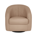 Fauteuil relax pivotant cuir Colin
