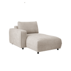 Méridienne pour canapé modulable tissu Solenn