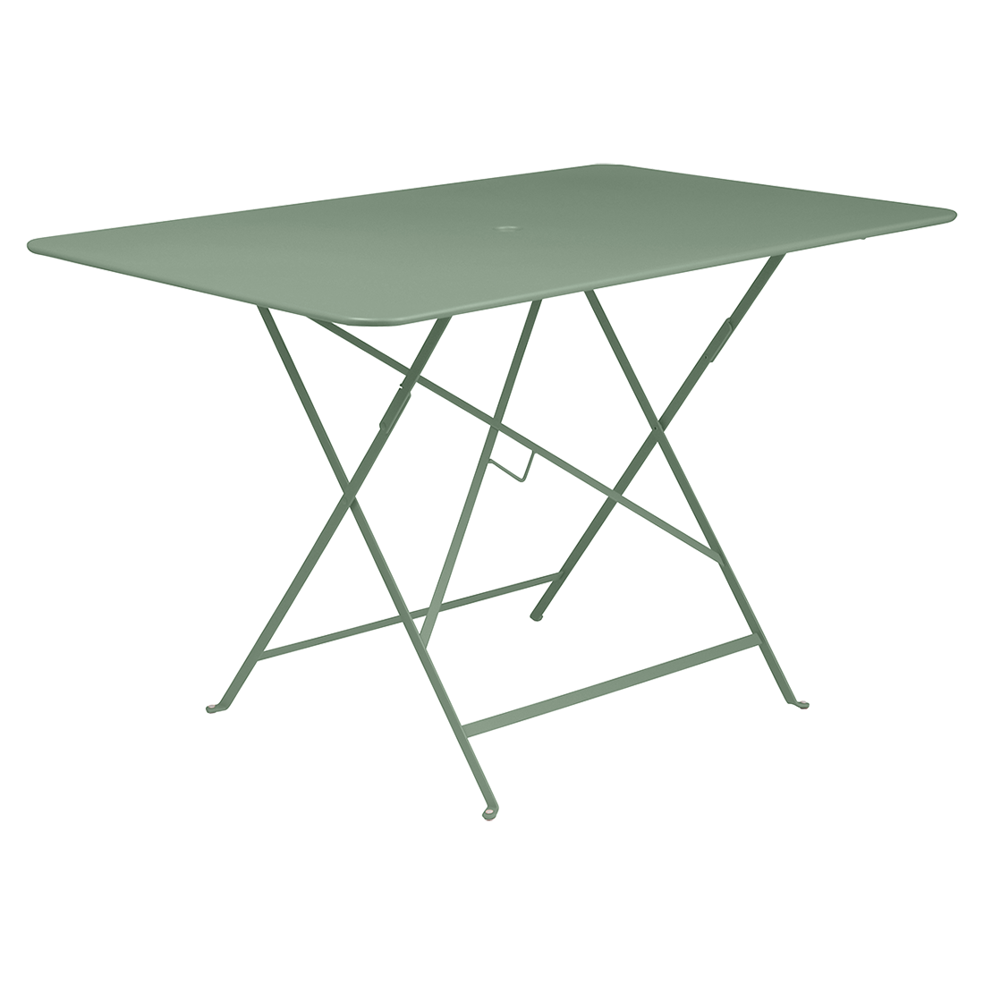 Table Rectangulaire Pliante 117 x 77 cm Bistro en Acier